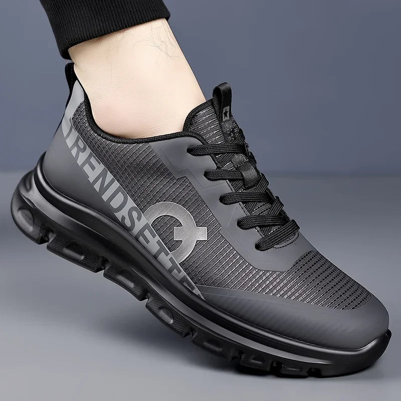 MaiJiaKa Mens Breathable Mesh Running And Walking Sports Sneakers