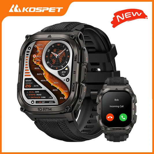 KOSPET Tank M4 GPS Smartwatch With Offline Maps Health Tracking