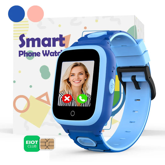 4G Kids GPS Smartwatch With Location Tracking And Video Calls