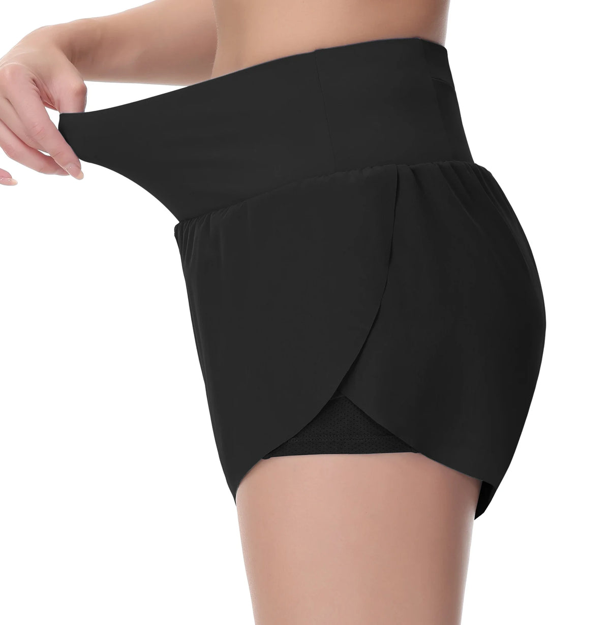 THE GYM PEOPLE Women's Quick Dry Running Workout Shorts