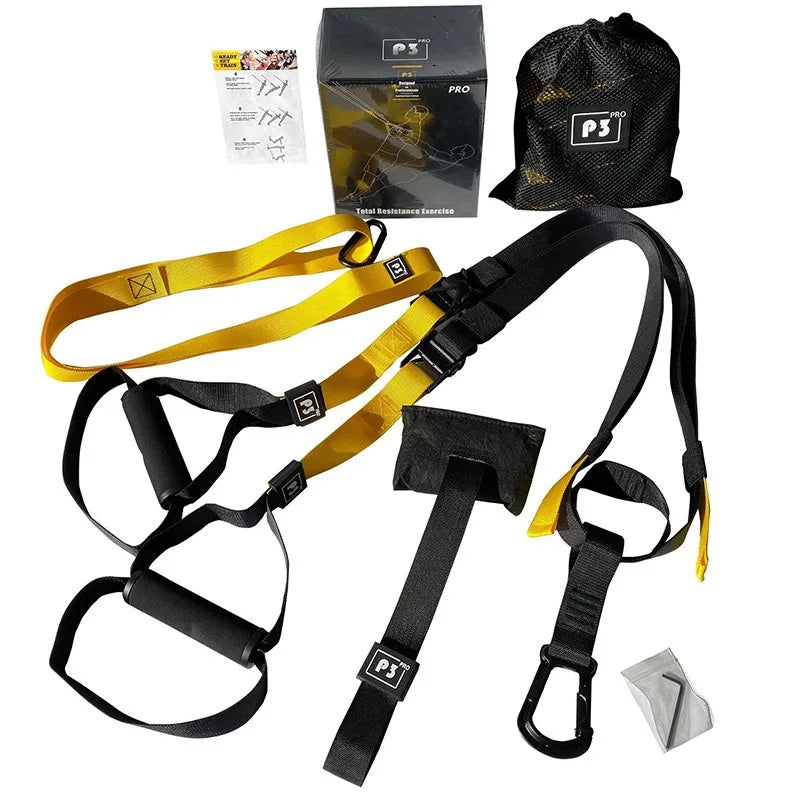 Adjustable Suspension Training Strap for Strength and Fitness Workouts