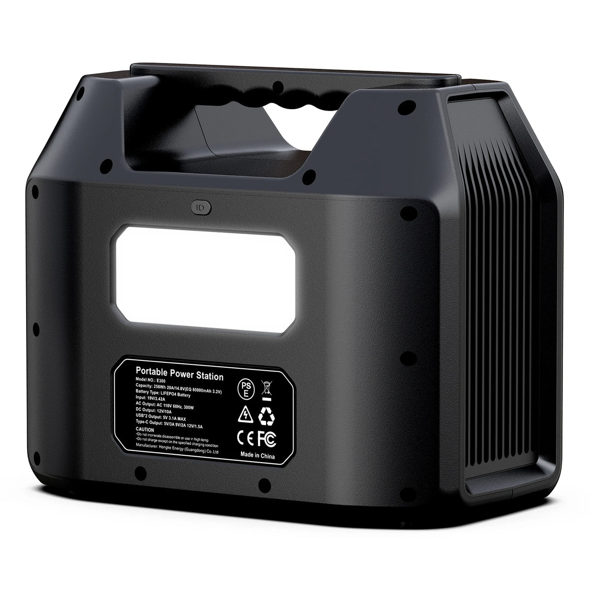Portable LiFePO4 Power Station Solar Generator for Camping and CPAP