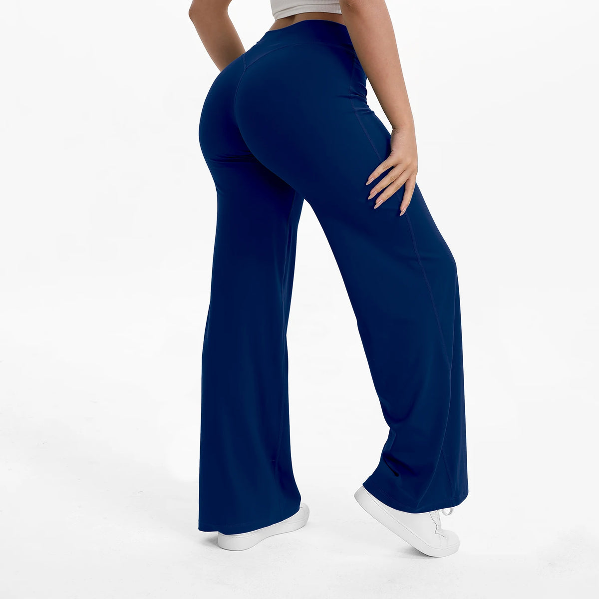 NCLAGEN Women's SoftMotion Straight Leg Yoga Pants for Pilates