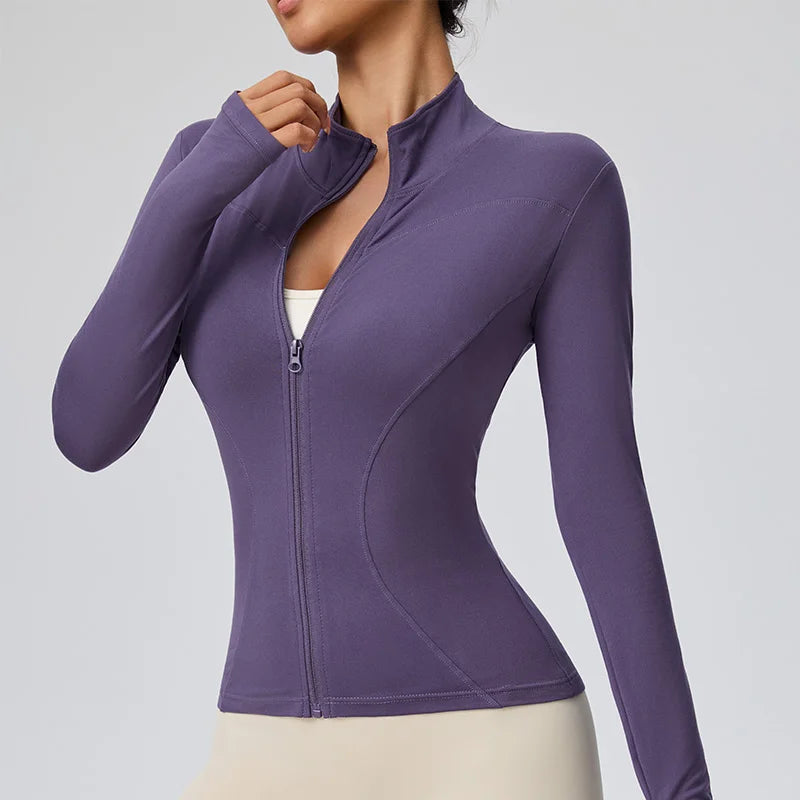 Women's Quick Dry Athletic Jacket for Running and Training