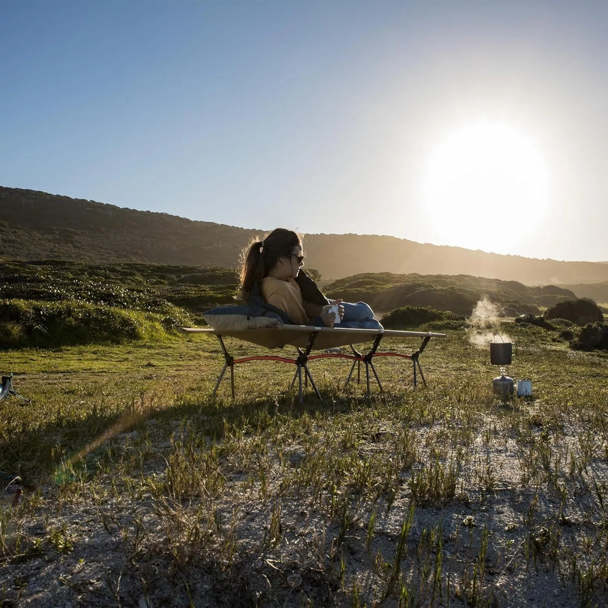 Naturehike Adjustable Folding Camping Cot for Backpacking and Travel