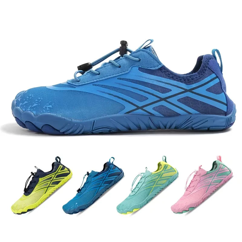 Womens Footwear For Walking Athletic Barefoot Shoes With Wide Toe Box Healthy & Non-Slip Breathable Lightweight Barefoot Vitality Water Shoes For Women Beach Pool Swim Shoes For Womens Shoes For Women
