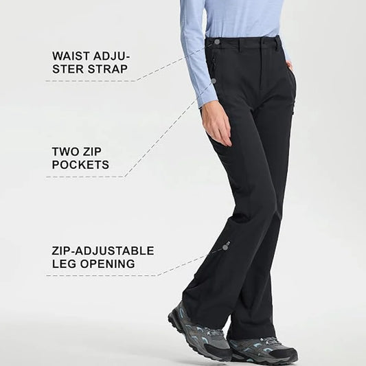 Pioneer Camp Women's Lightweight Water Resistant Cargo Hiking Pants
