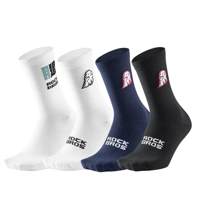 ROCKBROS Breathable Cycling Socks for Running Hiking and Outdoor Sports
