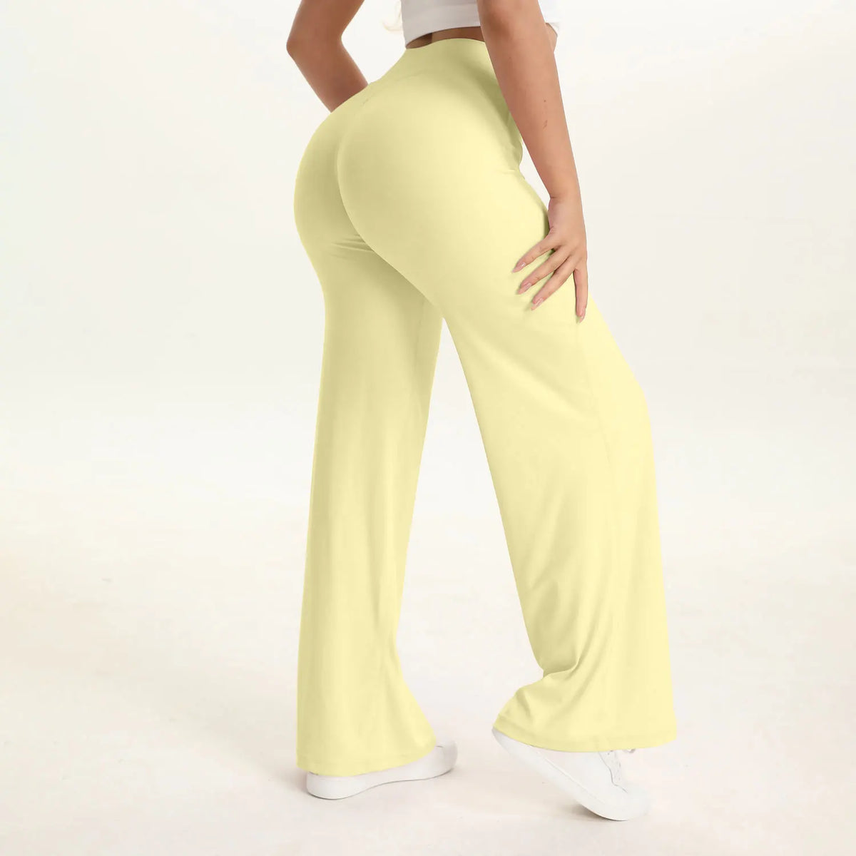 NCLAGEN Women's SoftMotion Straight Leg Yoga Pants for Pilates