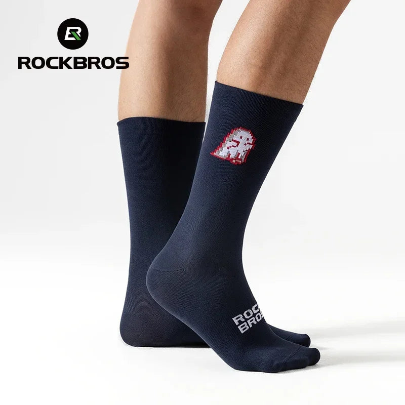 ROCKBROS Breathable Cycling Socks for Running Hiking and Outdoor Sports