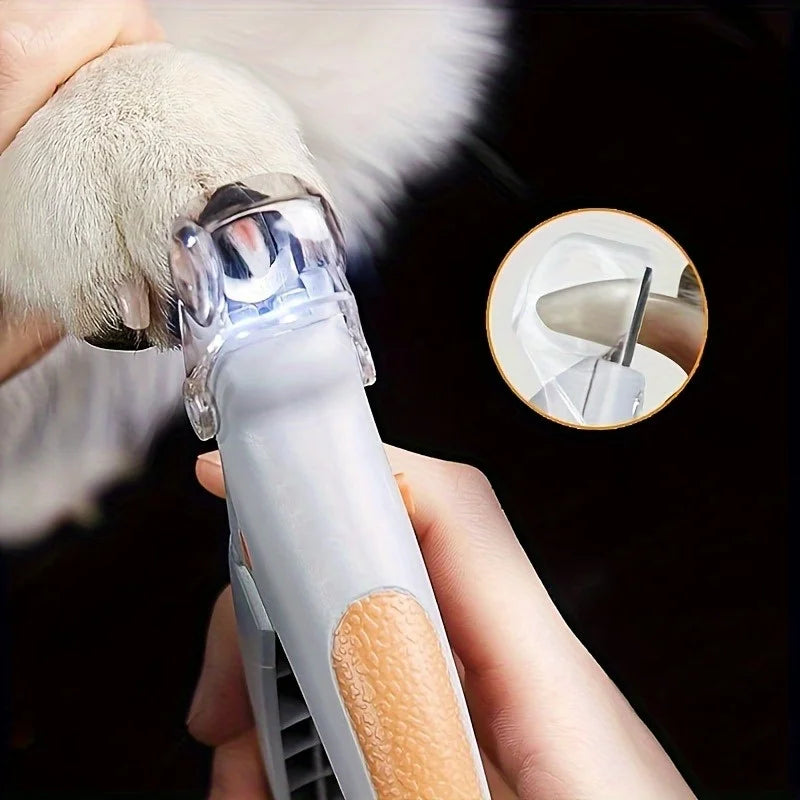 LED Pet Nail Clippers With Light For Cats And Dogs