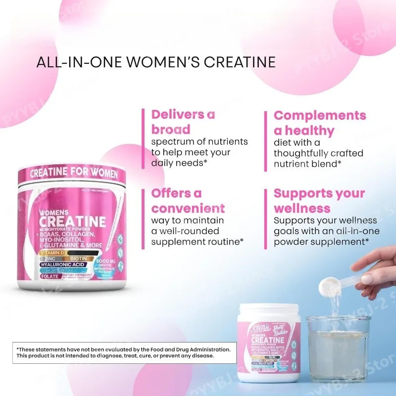 FIVEDOCTORS Creatine Monohydrate Powder With BCAA For Workout Support