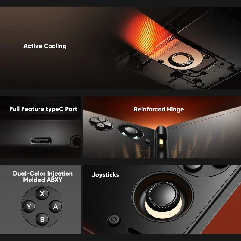 AYN Thor Clamshell Handheld Gaming Console With AMOLED Display