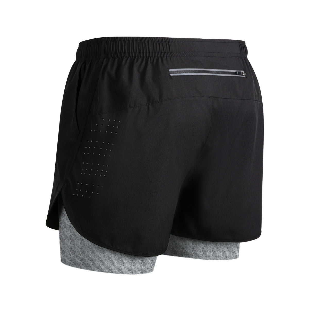 Women's Quick Dry Double Layer Running Shorts For Fitness Training