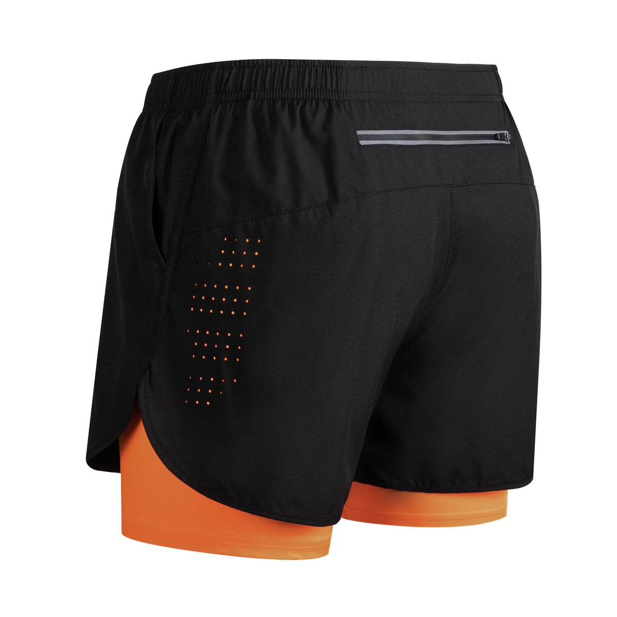 Women's Quick Dry Double Layer Running Shorts For Fitness Training