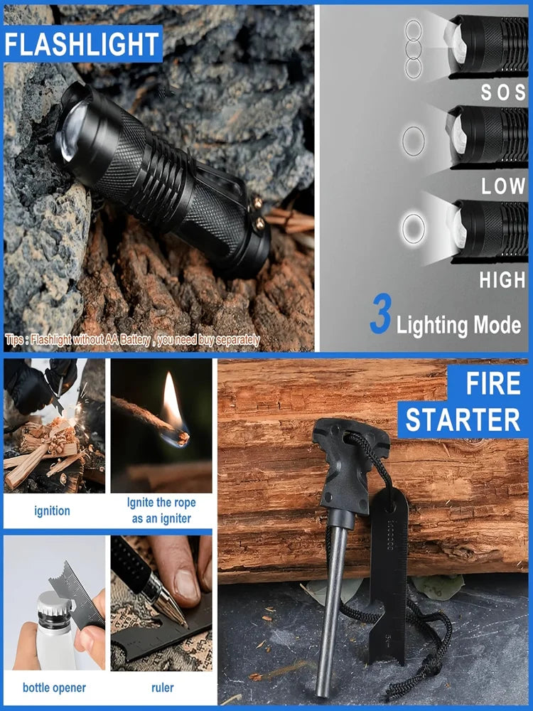 Ultimate Outdoor Survival And Emergency Preparedness First Aid Kit
