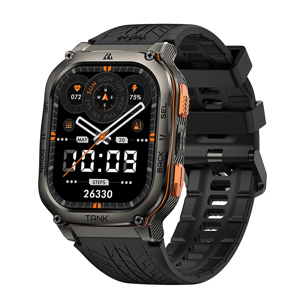 KOSPET Tank M3 Ultra GPS Smartwatch Bluetooth Calling Health Tracker